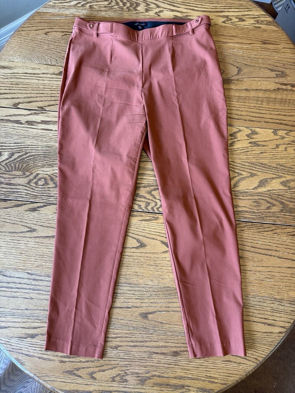 Violets & Roses Pants Rust Size 14W